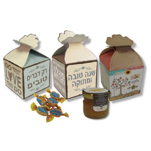 מארז עם דבשית וסוכריות דבש