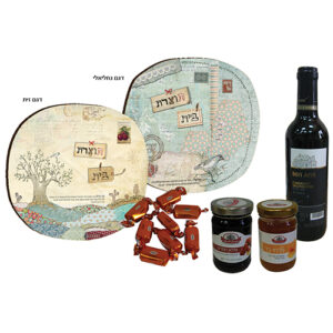 תחתית יין ממרחים וסוכריות