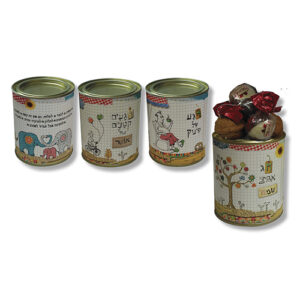 פחית עם פרלינים ואגוזים