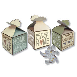 קופסת פרפר בצרוף פרלינים