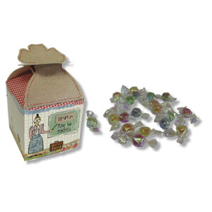 קופסת פרפר עם סוכריות