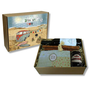 מארז לפסח עם יין חליטה וחרוסת