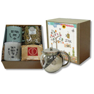 מארז לפסח ספלים פרלינים חליטה וקנקן