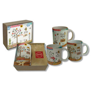 מארז לפסח עם ספל פרלינים וקינמון