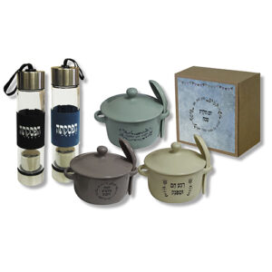 מתנה ליום הולדת קערת מרק ובקבוק