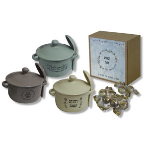 מתנה לפסח - קערת מרק ופרלינים