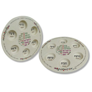 מתנה לפסח - צלחת לפסח מבמבוק בשילוב מלמין