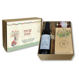 מארז לראש השנה חליטה יין ודבש