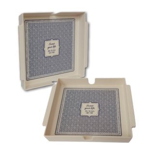 מתנה לפסח - מגש למצה מבמבוק בשילוב מלמין