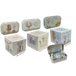 קופסת פח עם ממו – מתנות לעובדים