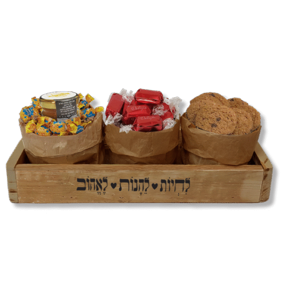 ארגז עוגיות ודבש – מתנה לעובד לראש השנה