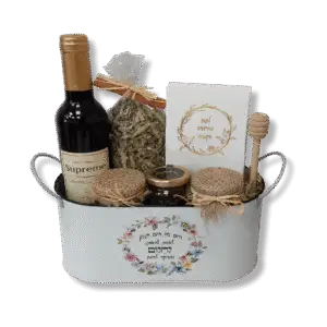 מתנות לראש השנה – מארז פח חגיגי ומתוק