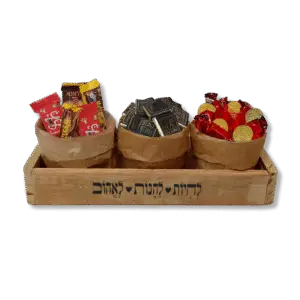 ארגז עץ מתוק – מתנה לחנוכה