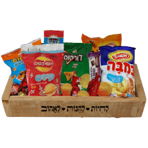מגש חטיפים קלאסי – מתנות לחנוכה