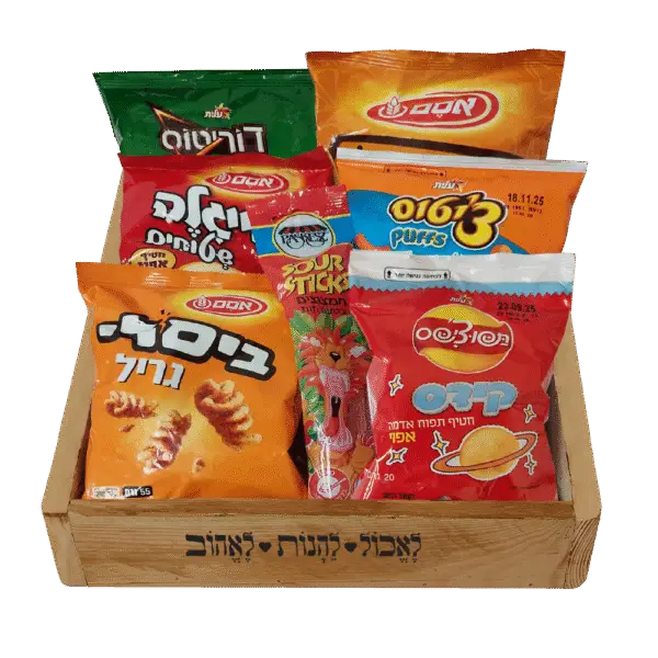 מגש חטיפים ושוקולד – מתנות לחג