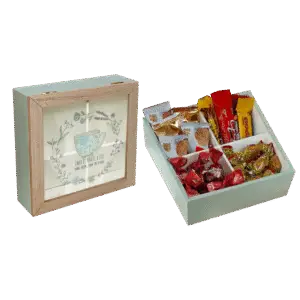 קופסת תה ומתוקים