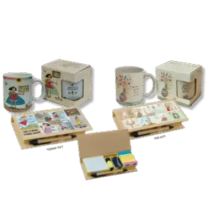 ספל ואורגינייזר – מתנה לאישה