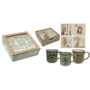 מתנה לנשים ערכת תה מעוצבת