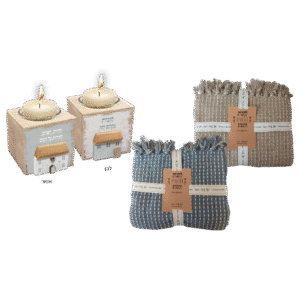 סטנד נר ושמיכה – מתנה לעובד