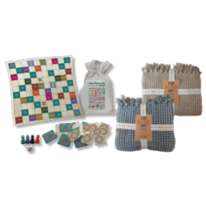 משחק משפחתי ושמיכה – מתנה משפחתית