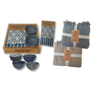 שמיכה מגש קעריות ומגבות – שי לעובדים