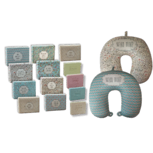 כרית וסבון השראה – מתנה לנשים