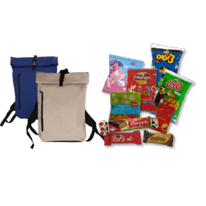 תיק גב ומתוקים - מתנות לעובדים