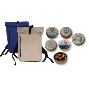 תיק גב וקופסת בריאות