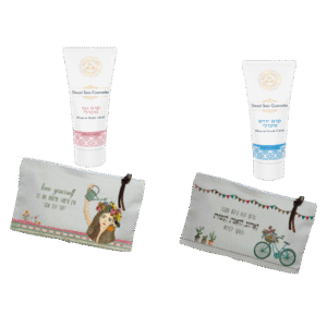 מארז טיפוח עם נרתיק מעוצב