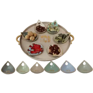 קערת פסח חגיגית מתנה לפסח