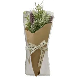 מתנה מקסימה - מגבת פנים וזר