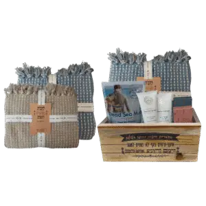 מתנות לעובדים מארז טיפוח בארגז עץ